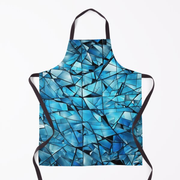 Item preview, Abstract Blue Shattered Glass Pattern designed and sold by calibrit.