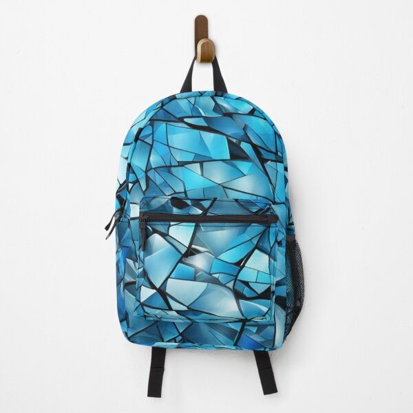 Item preview, Abstract Blue Shattered Glass Pattern designed and sold by calibrit.