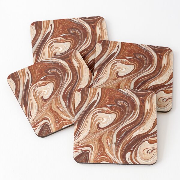 Item preview, Café Swirl Elegance - Creamy Mocha Whirl Pattern for Coffee Aficionados designed and sold by Xerophayze.