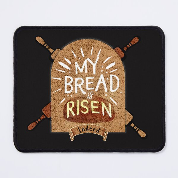 Item preview, My Bread Is Risen Indeed Toaster & Rolling Pins Design designed and sold by AwakenedSoul.