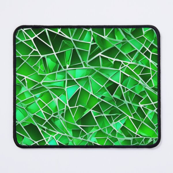 Item preview, Abstract Green Shattered Glass Pattern designed and sold by calibrit.