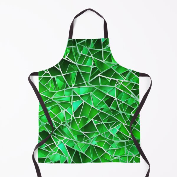 Item preview, Abstract Green Shattered Glass Pattern designed and sold by calibrit.