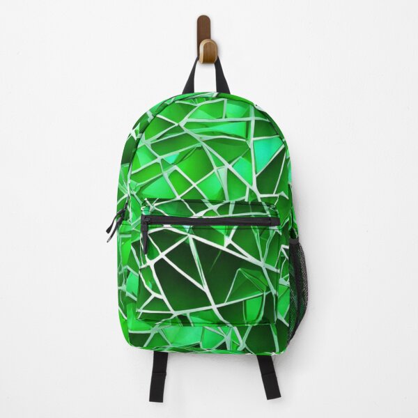 Item preview, Abstract Green Shattered Glass Pattern designed and sold by calibrit.