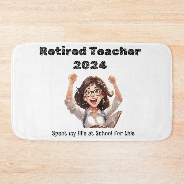 Item preview, Retired 2024: Teacher spent my life at school for this designed and sold by VisionLeeStudio.
