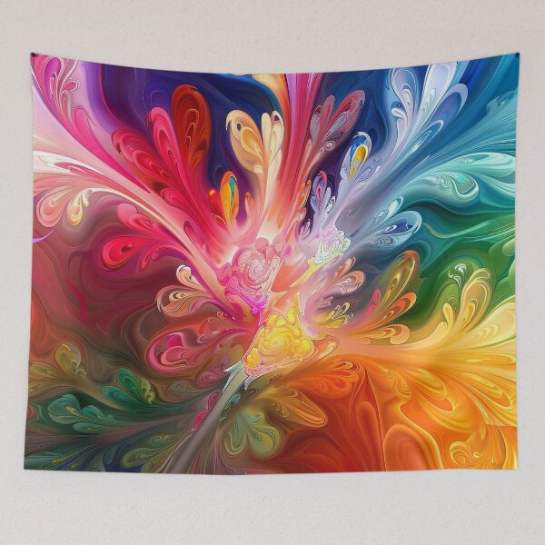 Item preview, rainbow colors designed and sold by FlowersColorful.