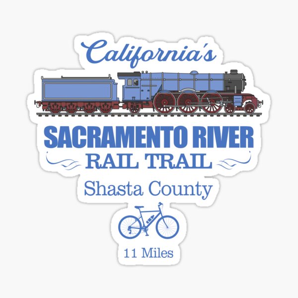 Item preview, Sacramento River Rail Trail (RT2) designed and sold by curranmorgan.