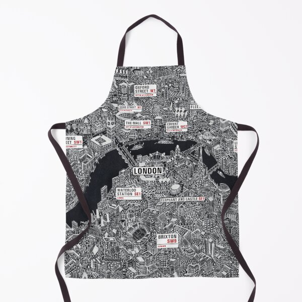 Item preview, London street signs map designed and sold by oliver polanski.