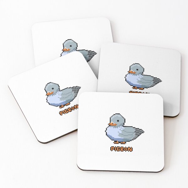 Item preview, Cute Pigeon Pixel Art designed and sold by Ekira Pop Pixel.