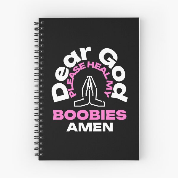 Item preview, Dear God Please Heal My Boobies with Praying Hands, Heal My Breast Cancer designed and sold by Monique Prince.