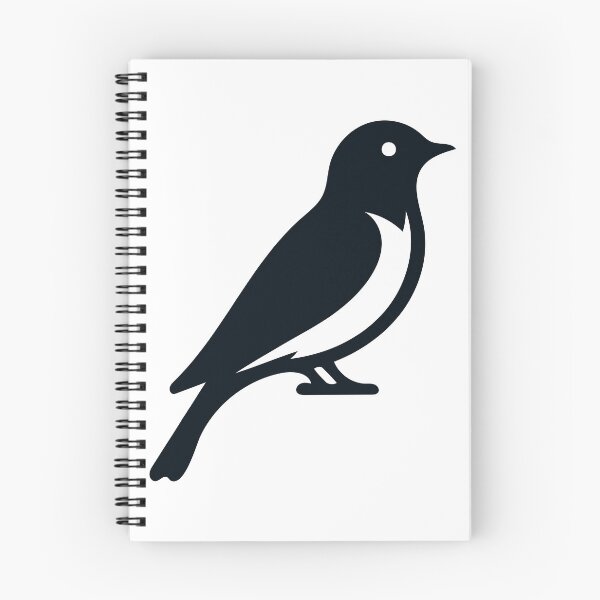 Item preview, Silhouette of a Western Bluebird designed and sold by NexaArts.