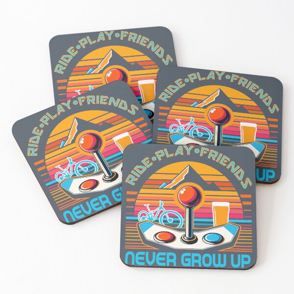 Item preview, Ride Play Friends - Never Grow Up designed and sold by Shonner.