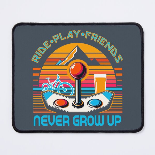 Item preview, Ride Play Friends - Never Grow Up designed and sold by Shonner.