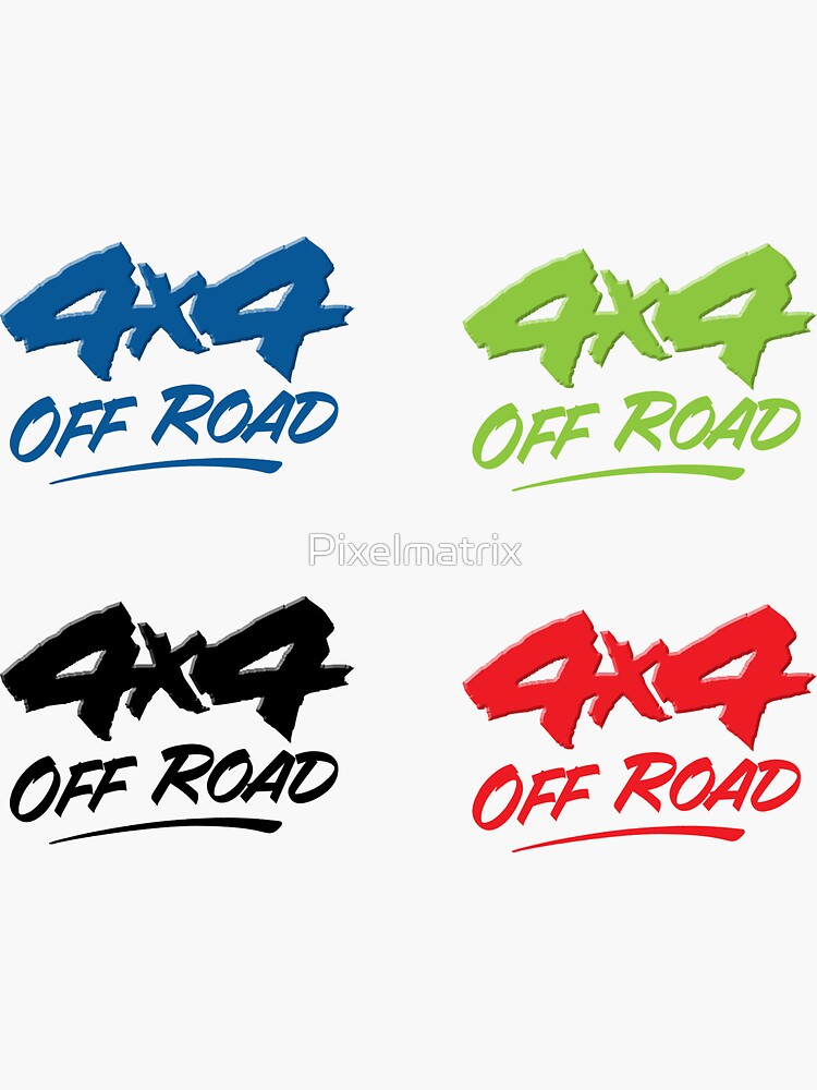 4x4 off road decals offroad | Sticker