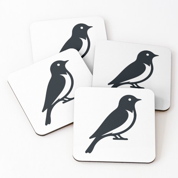 Item preview, Silhouette of a Western Bluebird designed and sold by NexaArts.