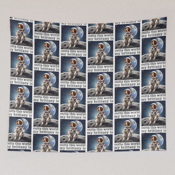 Item preview, Outta This World Brittany Dog designed and sold by Fredster1966.