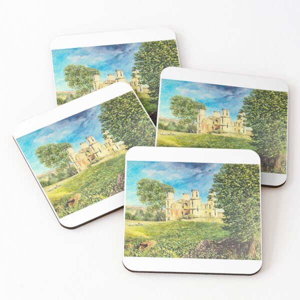Item preview, Romantic ruins of Wothorpe Towers designed and sold by RutlandArt.
