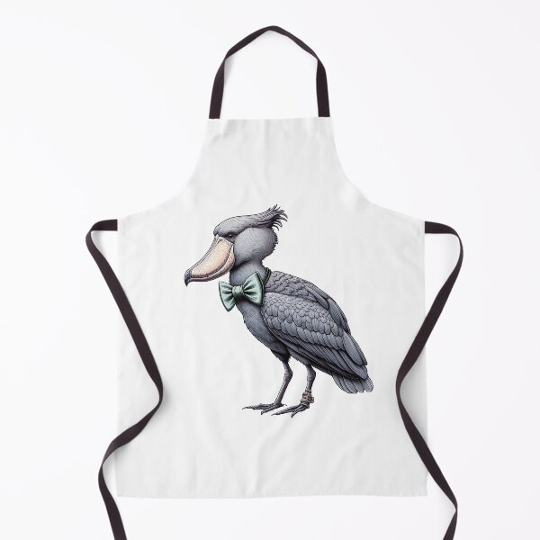 Item preview, Suave Shoebill designed and sold by whimsical-ai.