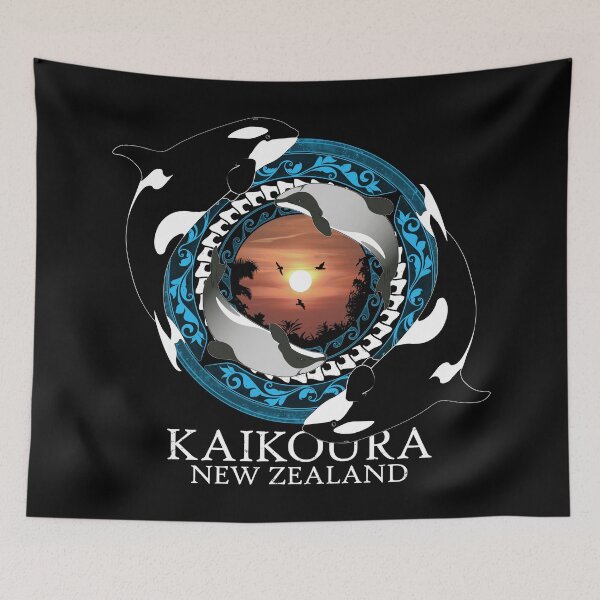 Item preview, Hector's dolphin Kaikoura New Zealand designed and sold by NicGrayGraphic.