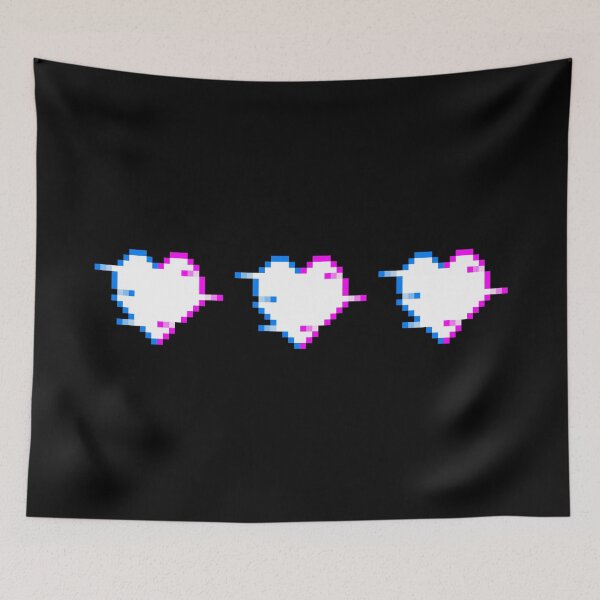 Item preview, Glitch Hearts designed and sold by The-Stellerium.