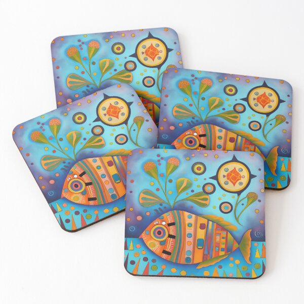 Item preview, Paul Klee Fish Magic Tribute Piece designed and sold by Tamas Das.
