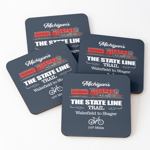 Item preview, State Line Trail (RT2) designed and sold by curranmorgan.