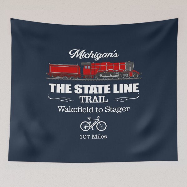 Item preview, State Line Trail (RT2) designed and sold by curranmorgan.