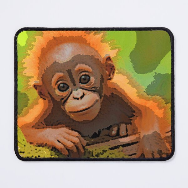 Item preview, Baby Orangutan Abstract designed and sold by Carlo Varo.