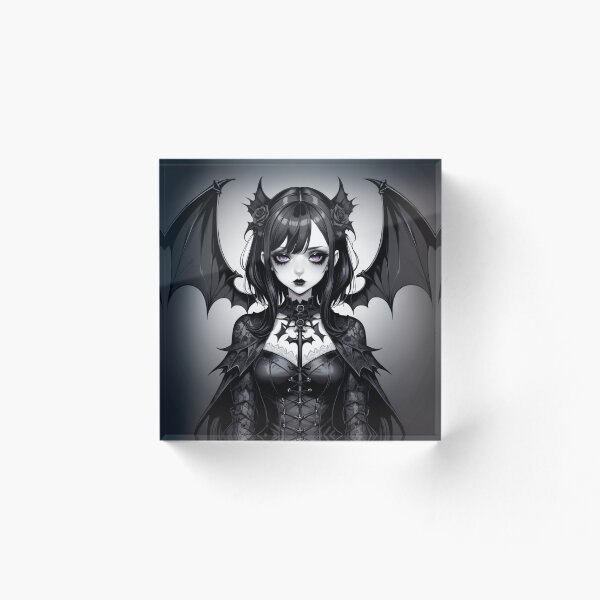 Item preview, Goth Girl Cute Illustration 11 designed and sold by Lady Goth.