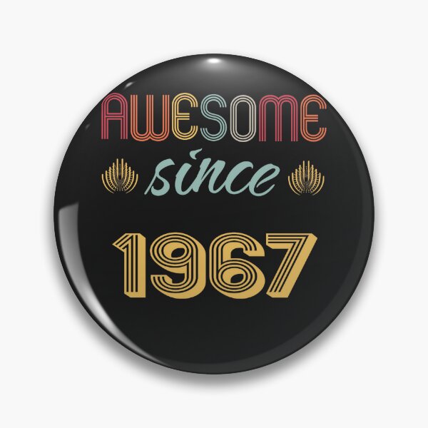 Item preview, Vintage 1967 Birthday T-Shirt, Awesome Since 1967 Retro Tee, Unisex Adult Birthday Gift, Casual Wear designed and sold by johnharry3.
