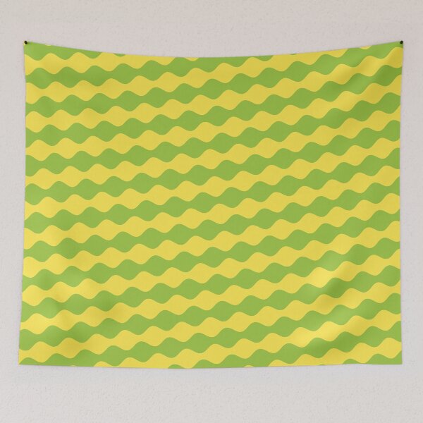 Item preview, Aqua Wave Symphony Canvas Art designed and sold by RadDeck.