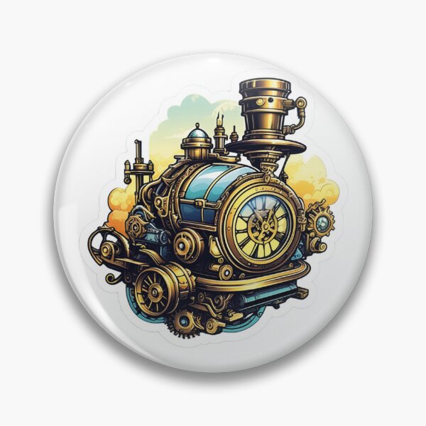 Item preview, Mechanical Masterpiece: A Steampunk Fantasy designed and sold by Ink-Kreativ.