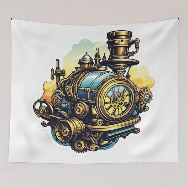 Item preview, Mechanical Masterpiece: A Steampunk Fantasy designed and sold by Ink-Kreativ.