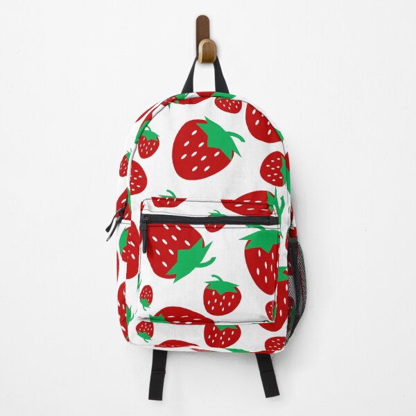 Item preview, red strawberry cartoon seamless, cute and fresh designed and sold by pipikijung.