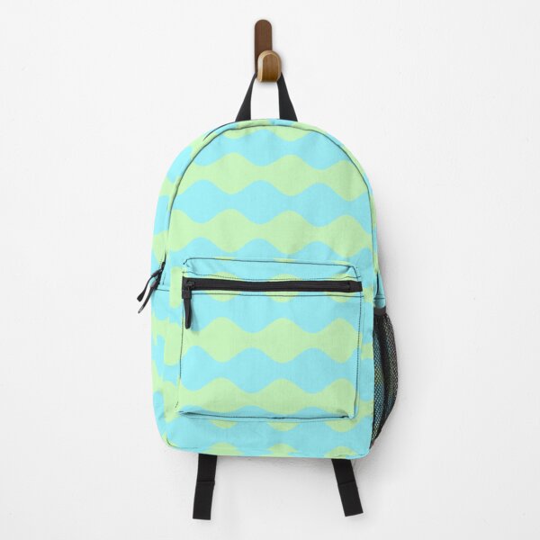 Item preview, Aquamarine Wave Reverie Pattern Print designed and sold by RadDeck.