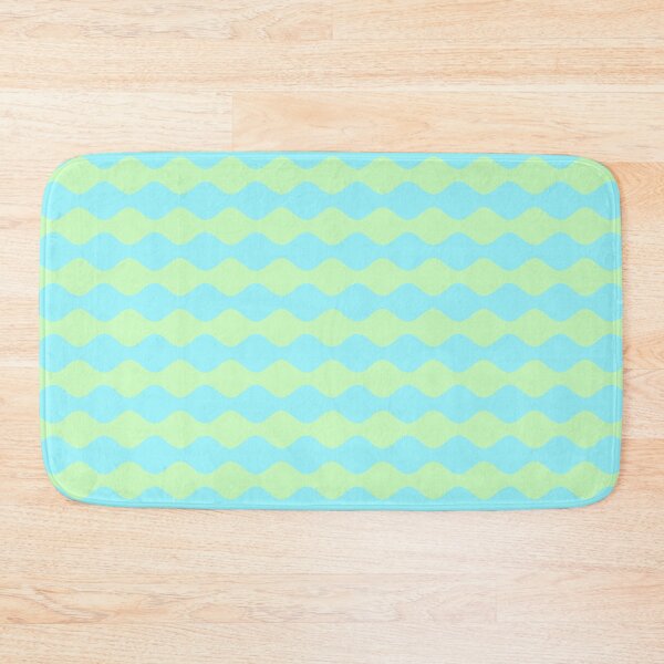 Item preview, Aquamarine Wave Reverie Pattern Print designed and sold by RadDeck.