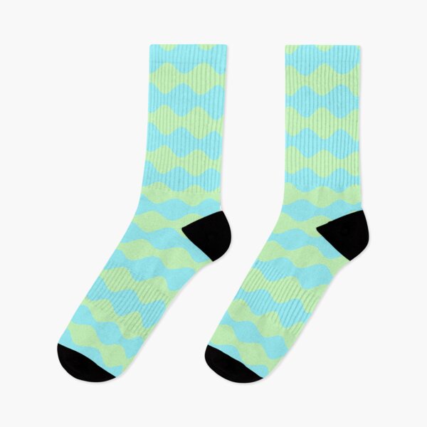 Item preview, Aquamarine Wave Reverie Pattern Print designed and sold by RadDeck.