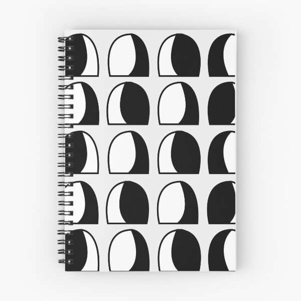Item preview, Black and White Semicircle Geometric Pattern designed and sold by Nisha Prabhu.