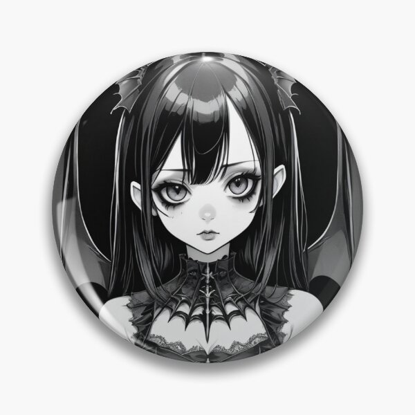 Item preview, Goth Girl Cute Illustration 15 designed and sold by Lady Goth.