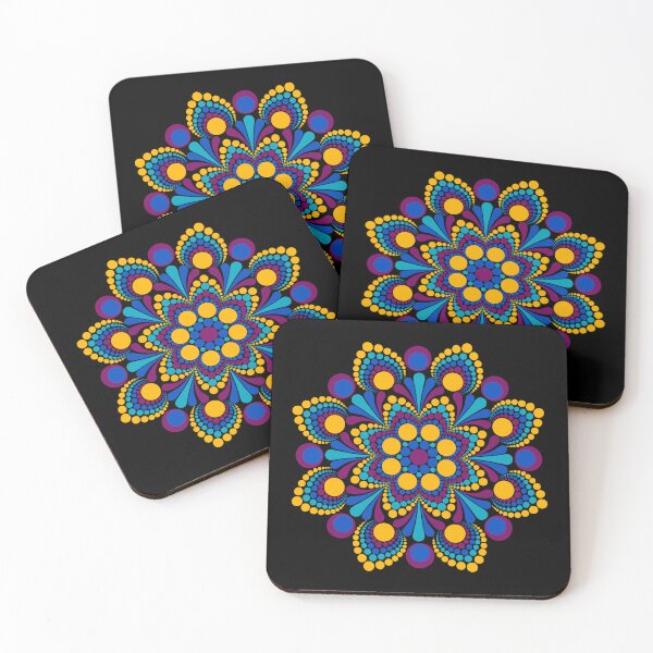 Item preview, Farah Psychedelic Synesthesia Mandala designed and sold by Arthurbutus.