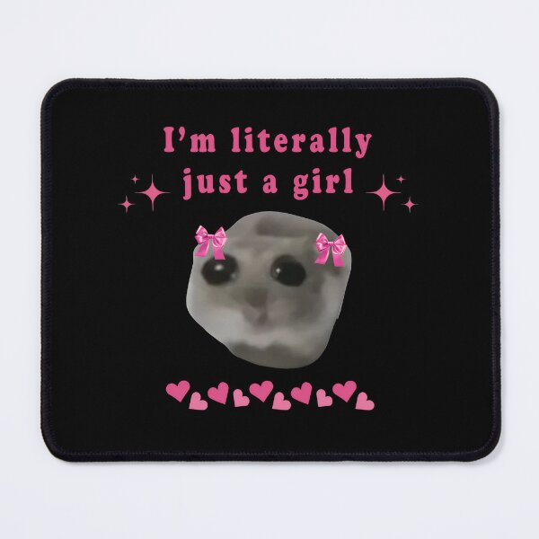 Item preview, Sad Hamster I'm Just Little Girl designed and sold by barlblark.