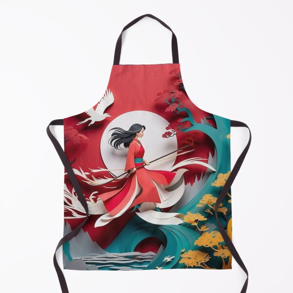 Item preview, Chinese Culture Unfolded: Mulan in Paper-Cut Animation. Traditional Artistry: Paper Cutting Illustrations of Mulan designed and sold by AdesignTEE.