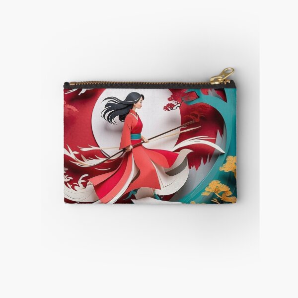 Item preview, Chinese Culture Unfolded: Mulan in Paper-Cut Animation. Traditional Artistry: Paper Cutting Illustrations of Mulan designed and sold by AdesignTEE.