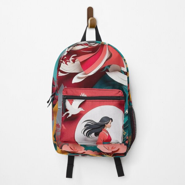 Item preview, Chinese Culture Unfolded: Mulan in Paper-Cut Animation. Traditional Artistry: Paper Cutting Illustrations of Mulan designed and sold by AdesignTEE.