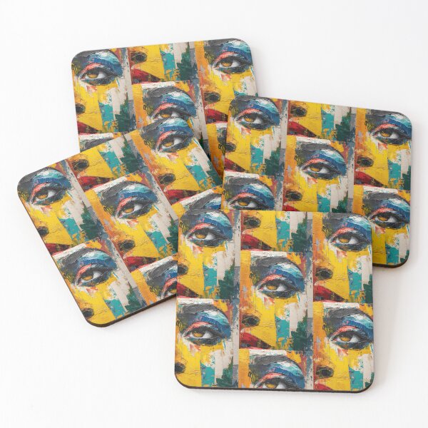 Item preview, Emotional Kaleidoscope: Painted Mix of Woman Faces designed and sold by Piotrek0001.