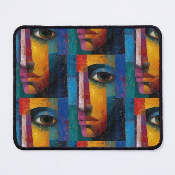 Item preview, Emotional Kaleidoscope: Painted Mix of Woman Faces designed and sold by Piotrek0001.