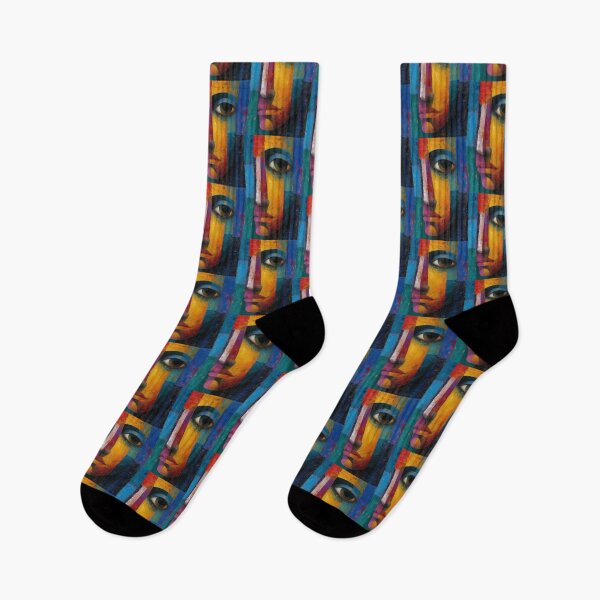 Item preview, Emotional Kaleidoscope: Painted Mix of Woman Faces designed and sold by Piotrek0001.