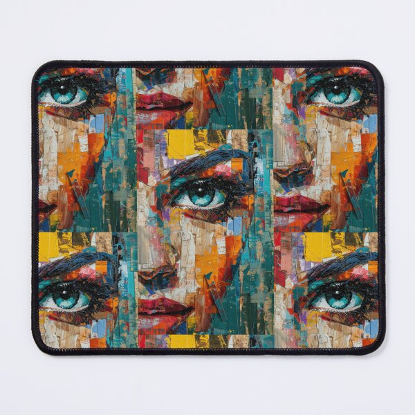 Item preview, Emotional Kaleidoscope: Painted Mix of Woman Faces designed and sold by Piotrek0001.