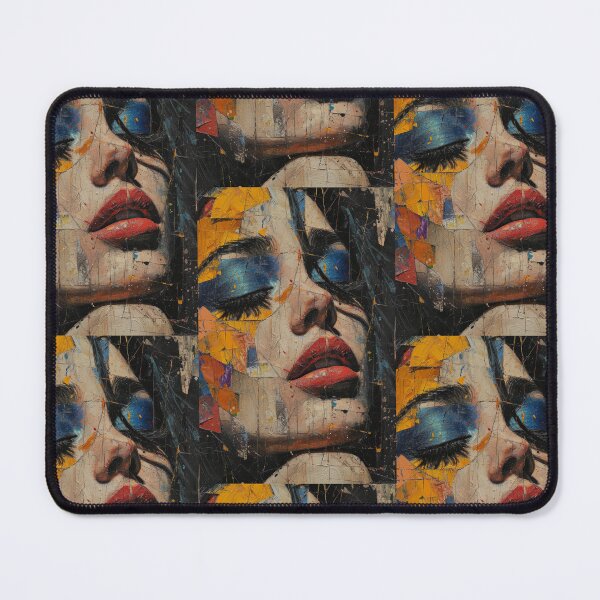 Item preview, Emotional Kaleidoscope: Painted Mix of Woman Faces designed and sold by Piotrek0001.