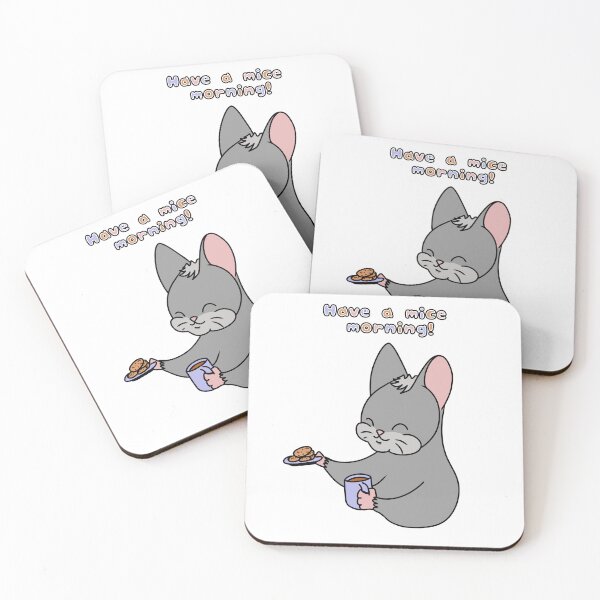 Item preview, Have a mice morning! designed and sold by HugSomeNettles.