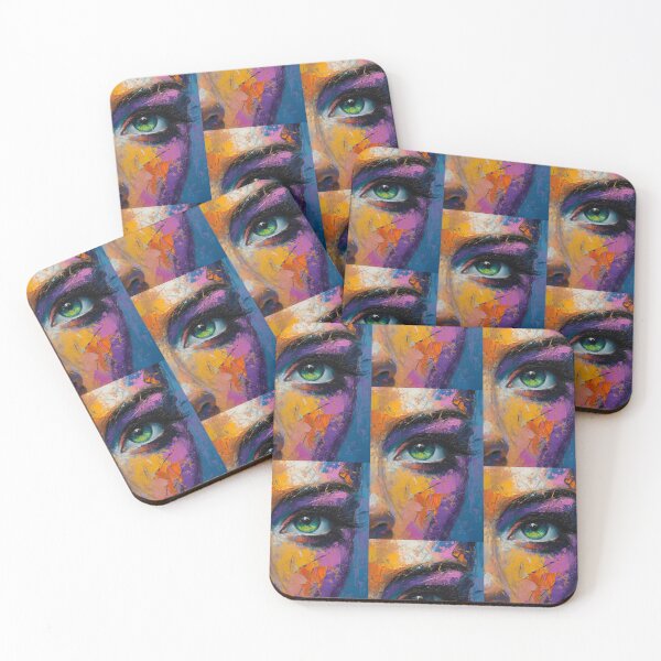 Item preview, Emotional Kaleidoscope: Painted Mix of Woman Faces designed and sold by Piotrek0001.